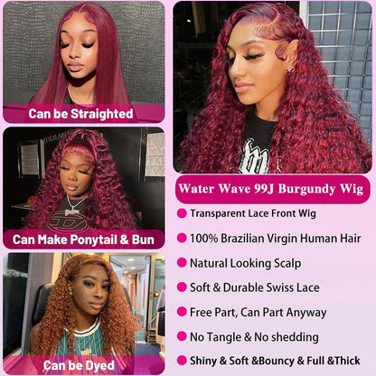 Soveria ™ 99J Lace Front Wig.