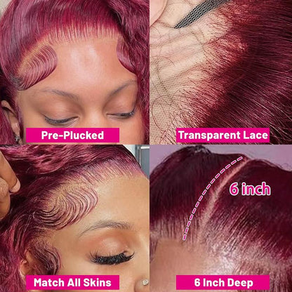 Soveria ™ 99J Lace Front Wig.