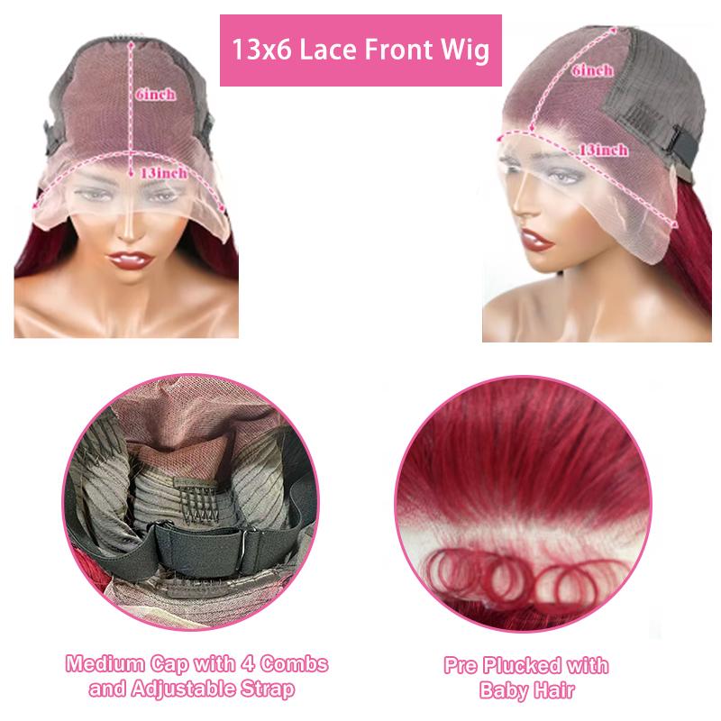 Soveria ™ 99J Lace Front Wig.