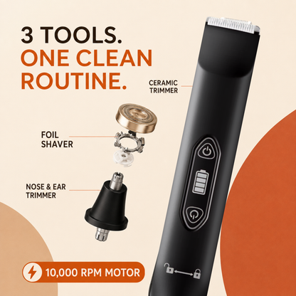 Soveira ™ 3-in-1 Body & Groin Trimmer (V2)